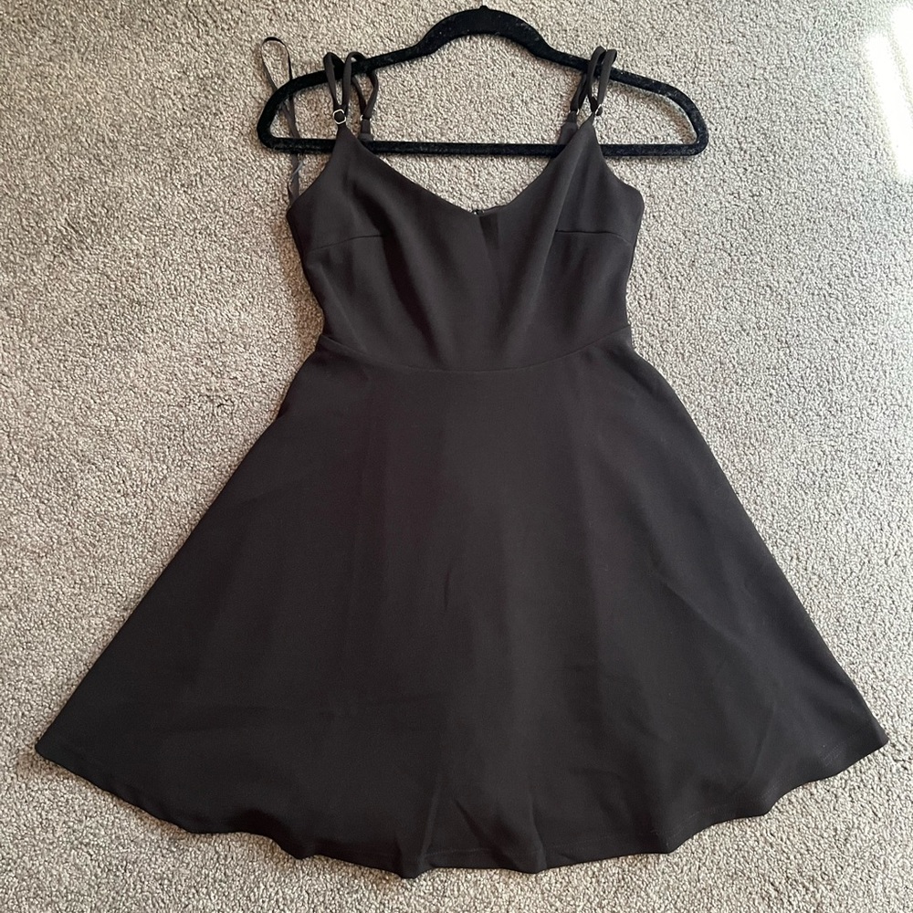 Lulus black mini dress